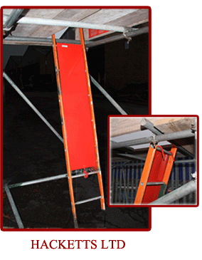 Lockable Ladder Guard - Hacketts Scaffolding Safety Products