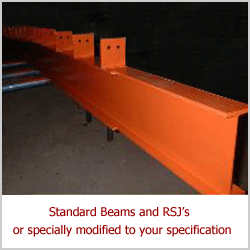 Standard Beams & RSJs or specially made to your specification - Hacketts Ltd, Dudley